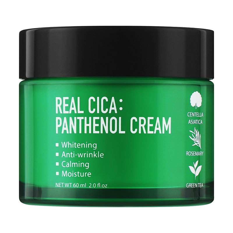 Уцінка! Заспокійливий крем для обличчя Fortheskin Real Cica Panthenol Cream, 60 мл